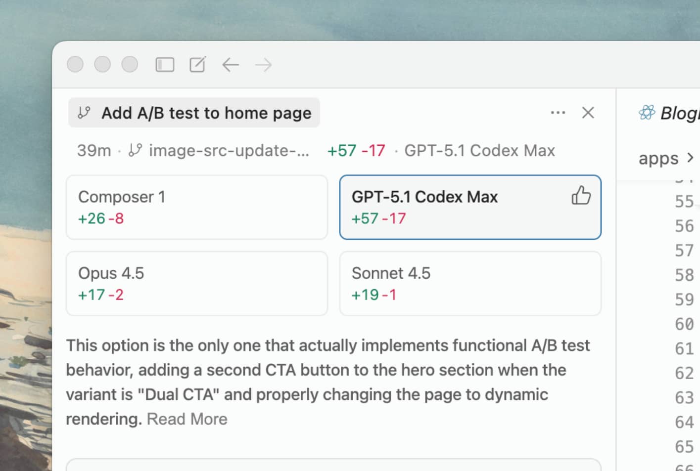 多 Agent 评判显示 Cursor 推荐的方案