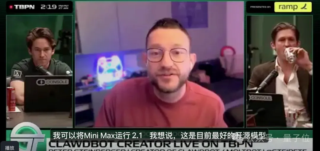 Moltbot 作者被 Claude 刁难后：MiniMax M2.1 是最优秀的开源模型